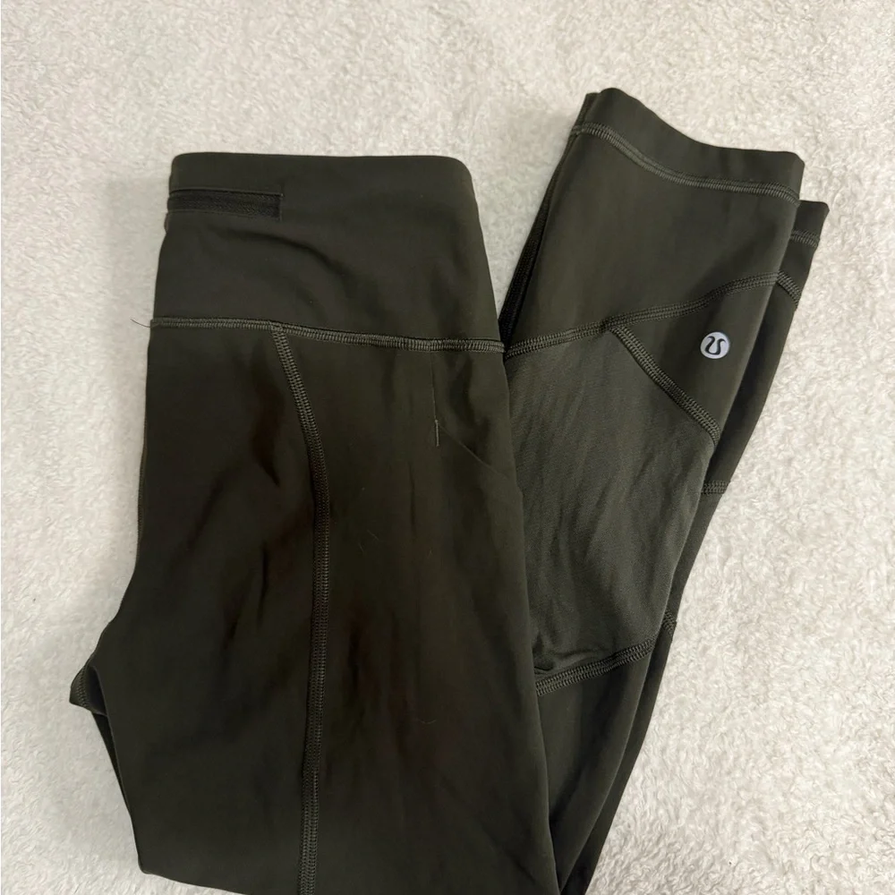 Lululemon pace rival cropped leggings size 4